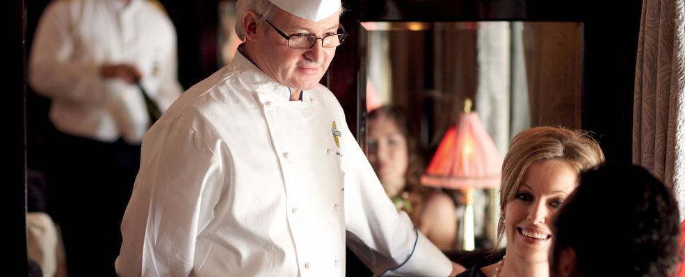 Chef cuisinier du Venice Simplon-Orient-Express – gastronomie française en voyage