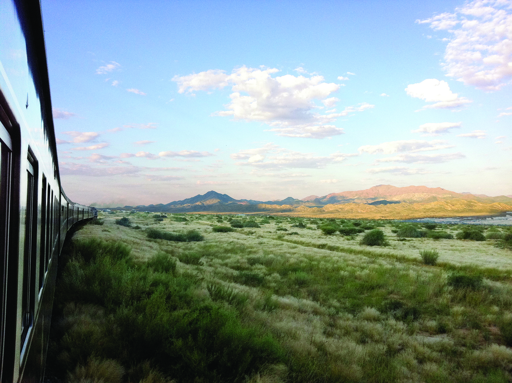 Shongololo Express en Namibie sur une grande traversée ferroviaire