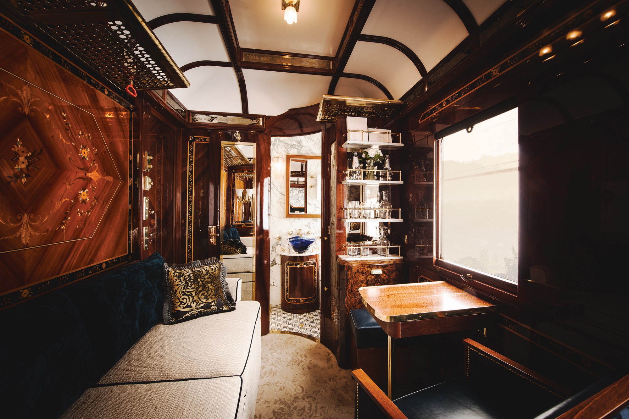 Passagers arrivée Venise Venice Simplon-Orient-Express Belmond
