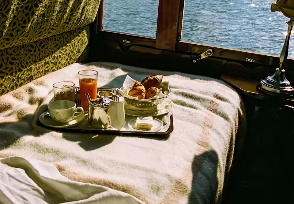 Cabine Historic twin lits Art Déco du Venice Simplon-Orient-Express — Orient Express Paris Venise