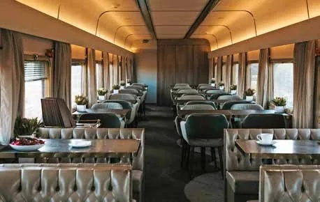Voiture restaurant The Ghan – Train de luxe australien