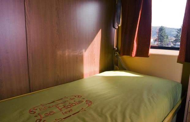Int&eacute;rieur de l'Expreso de la Robla